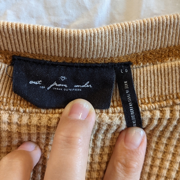 Urban Outfitters | Out from Under Luciana Thermal Long Sleeve Top - Picture 7 of 7